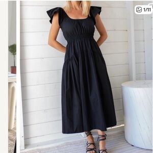 Marea by Liz Joy Cotton Poplin Louise dress